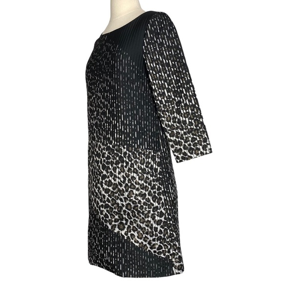 CREATURES OF THE WIND Dysona Leopard Print Shift Dress - Picture 3 of 6